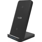Ładowarki do telefonów - WG Bezprzewodowa ładowarka Fast Charger 20W 9431) Czarna - miniaturka - grafika 1