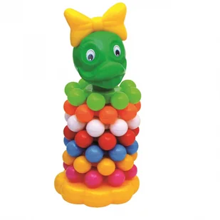 Czako Układanka GWIAZDA wieża kulki - Zabawki interaktywne dla dzieci - miniaturka - grafika 1