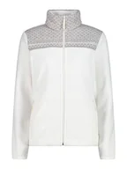 Kurtki damskie - CMP Kurtka polarowa w kolorze kremowo-szarym - miniaturka - grafika 1