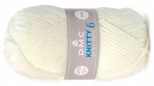 Pasmanteria - włóczka DMC KNITTY 6 kol. 812 / jasny ekri - miniaturka - grafika 1
