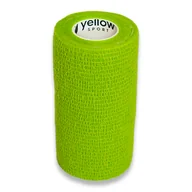 Apteczki i materiały opatrunkowe - yellowBAND Bandaż Kohezyjny 10cm x 4,5m Zielony - miniaturka - grafika 1