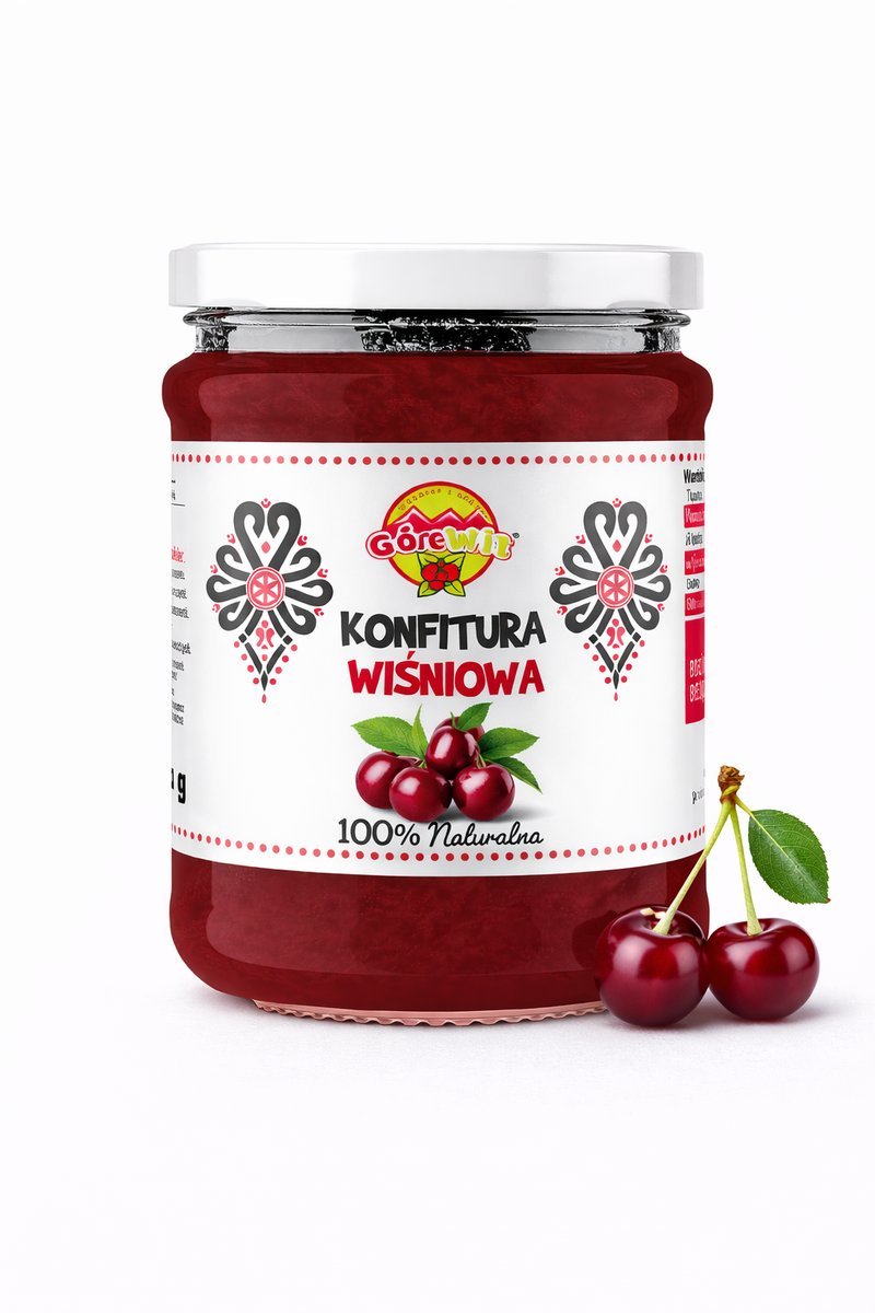 KONFITURA Z WIŚNI 210g