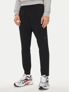 Reebok Spodnie dresowe Actic Coll Dreamblend 100075686 Czarny Regular Fit - Spodnie sportowe męskie - miniaturka - grafika 1