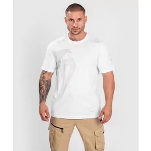 Venum T-Shirt Giant Regular Fit White - Koszulki sportowe męskie - miniaturka - grafika 1