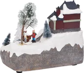 Ozdoby bożonarodzeniowe - vidaXL Świąteczna Dekoracja na Stół Wielokolorowe 23.5 x 16 x 18.5 cm - miniaturka - grafika 1