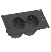 Gniazdka elektryczne - BACHMANN DUE 2xUTE 0.2m GST18 - miniaturka - grafika 1