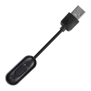 Kabel USB do ładowania Xiaomi Mi Band 4 15±1cm czarny - Akcesoria do smartwatchy - miniaturka - grafika 1