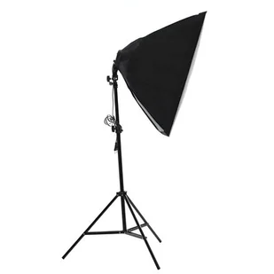Massa Zestaw studyjny Softbox 50x70cm + Lampa + 4x ŻarÓwki 85w + Statyw - Inne akcesoria studyjne - miniaturka - grafika 1