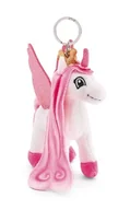 Plecaki - Breloczek Jednorożec Lissy PONY Tamani 10cm biały - Pluszowy towarzysz przytulanka zwierzęca z kółkiem na klucze do smyczy, torby albo plecaka - miniaturka - grafika 1