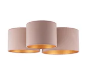 Lampy sufitowe - Duolla - Plafon ROLLER TRIO 3xE27/60W/230V brązowy - miniaturka - grafika 1