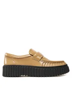 Półbuty damskie - Clarks Półbuty Torhill Mocc 26179353 Beżowy - miniaturka - grafika 1