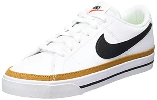 Nike Damskie trampki Court Legacy Next Nature, White Black Desert Ochre Team Orange, 40 EU - Trampki damskie - miniaturka - grafika 1