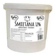 Szybkie dania obiadowe - Śmietana 12% Wiadro 5 Litrów Figand - miniaturka - grafika 1
