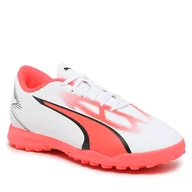 Piłka nożna - Buty Puma Ultra Play Tt Jr 107533 01 White - miniaturka - grafika 1