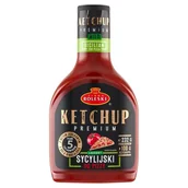 Koncentraty warzywne, przeciery - Roleski Ketchup Sycylijski do Pizzy Premium Wegański 465g - - miniaturka - grafika 1