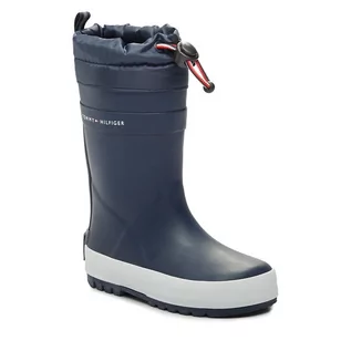 Buty dla chłopców - Kalosze Tommy Hilfiger T3X6-33167-0047800 M Blue 800 - grafika 1