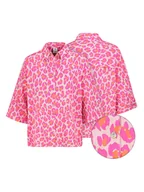 Bluzki damskie - Eight2Nine Bluzka w kolorze jasnoróżowo-różowo-pomarańczowym - miniaturka - grafika 1