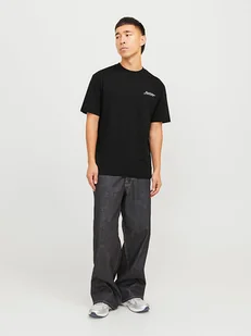 Jack & Jones Koszulka w kolorze czarnym - Koszulki męskie - miniaturka - grafika 1