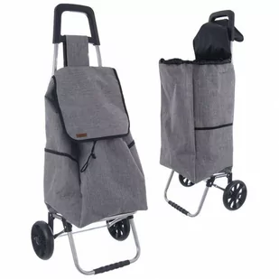 Wózek zakupowy, torba zakupowa na kółkach, na zakupy, 40 l, 30kg kod: O-731412 + Sprawdź na SuperWnetrze.pl - NATYCHMIASTOWA WYSYŁKA !! - Torby i wózki na zakupy - miniaturka - grafika 1
