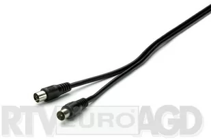 Vivanco 48508 kabel antenowy 90dB 1,5m czarny 48508 - Kable - miniaturka - grafika 2