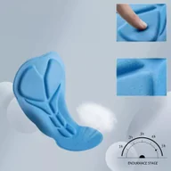 Spodnie rowerowe - Spodnie kolarskie Rockbros RK20043XL oddychające z wkładką XXXL - czarne - miniaturka - grafika 1