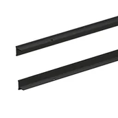 Inne materiały budowlane - SPACEO Kątownik Omega 2000 mm czarny - miniaturka - grafika 1