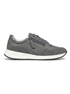 Geox Sneakersy "Bulmya" w kolorze szarym - Trampki damskie - miniaturka - grafika 1
