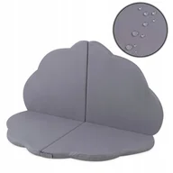 Maty piankowe - Mata Rozkładana Wodoodporna dla Dzieci Szara Na Ogród Misioo 115x115x5 - miniaturka - grafika 1
