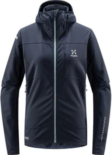 Kurtka softshell damska Haglofs L.I.M Hybrid Softshell Jacket - t.blue/f.blue - Kurtki i kamizelki sportowe damskie - miniaturka - grafika 1