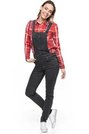 Spodnie damskie - Lee, Spodnie męskie, Bib Skinny Black Wash L39Ewlsf, rozmiar S - miniaturka - grafika 1