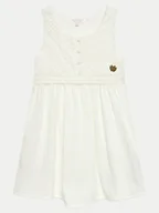 Sukienki i spódniczki dla dziewczynek - Guess Sukienka codzienna J4GK18 WG5H0 Écru Regular Fit - miniaturka - grafika 1