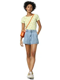 ONLY OnLDebbie Life HW Chino damskie szorty jeansowe, niebieski (medium blue denim), S - Spodenki damskie - miniaturka - grafika 1