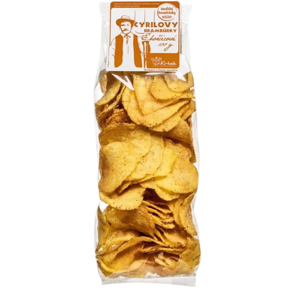 Cyrilovy Bramburky czeskie chipsy musztardowe 100g