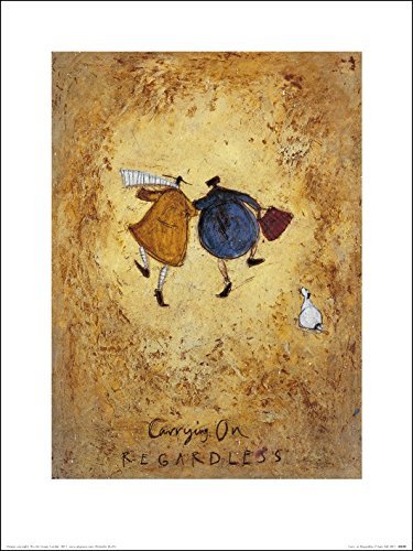 Pyramid Posters Carrying on Regardless - reprodukcja 40x30 AG45099