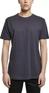 Koszulki męskie - Build your Brand Męski T-shirt z okrągłym dekoltem, basic, męski top z bawełny, z okrągłym dekoltem, dostępny w wielu kolorach, rozmiary XS-5XL, niebieski (granatowy), 5XL - miniaturka - grafika 1