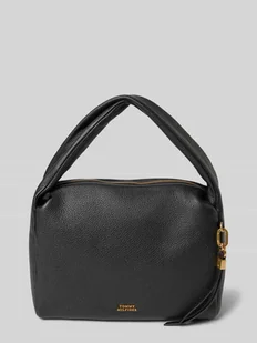 Torba z uchwytami z naturalnej skóry bydlęcej - Torebki damskie - miniaturka - grafika 1