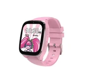 Smartwatch - Kiano Watch KID 4G LTE Różowy - miniaturka - grafika 1