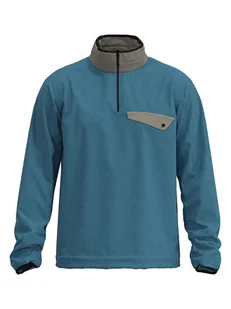 DOLOMITE Bluza polarowa "Latemar" w kolorze niebieskim - Odzież trekkingowa męska - miniaturka - grafika 1