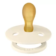 Smoczki uspokajające - Bibs Colour Symmetrical Ivory M Smoczek Symetryczny Kauczuk Hevea - miniaturka - grafika 1