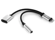 Kable komputerowe i do monitorów - Adapter Apple Lightning - Apple Lightning + Gniazdo Jack 3.5mm - miniaturka - grafika 1