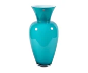 Wazony i flakony - Szkło Wazon turkusowy duży XL - miniaturka - grafika 1