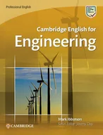 Książki do nauki języka angielskiego - Cambridge English for Engineering. Students Book - książka - miniaturka - grafika 1