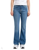 Spodnie damskie - SPODNIE JEANSY DAMSKIE BOOTCUT LEE BREESE BOOT MID WORN MARTHA 27/31 - miniaturka - grafika 1
