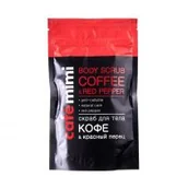 Peelingi do ciała - Le Cafe de Beaute Kafe Krasoty Kafe Krasoty CAFE MIMI Kawowy scrub do ciała Kawa i Czerwony pieprz 150g - miniaturka - grafika 1