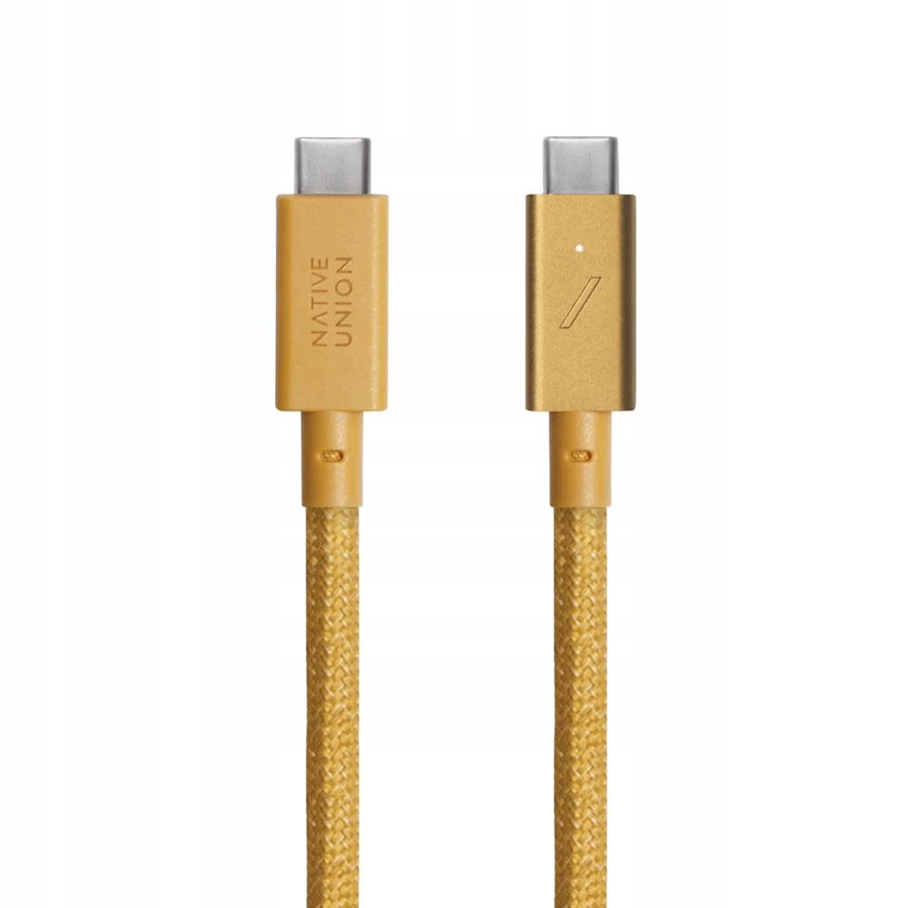 Zdjęcia - Kabel Native Union Belt Cable Pro 240W USB-C – USB-C 2,4m kraft - darmowy odbiór 