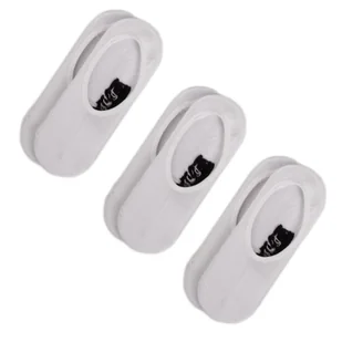 Vans Zestaw 3 par stopek unisex Classic Super No VN000XS9WHT White - Koszulki i topy damskie - miniaturka - grafika 1