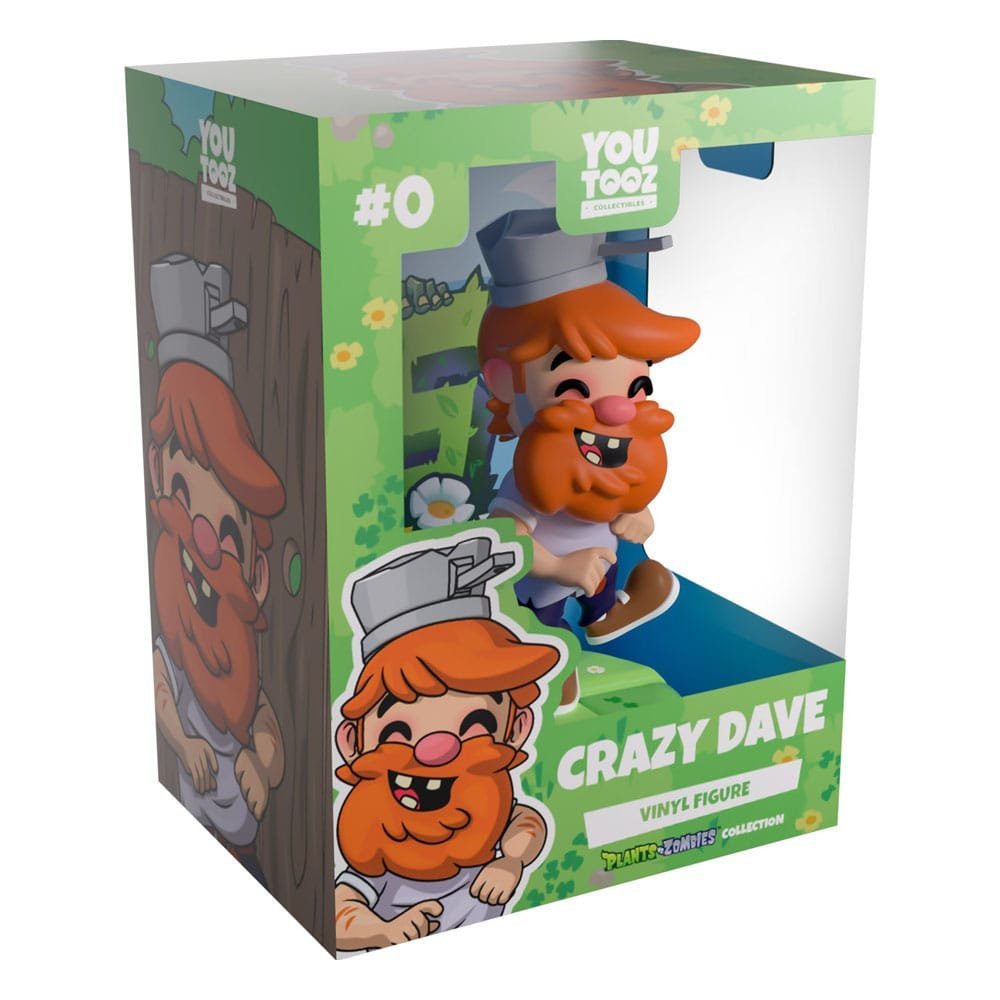 plants vs. zombies vinyl figurka crazy dave 12 cm youtooz