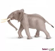 Figurki dla dzieci - Safari Ltd 295629 Słoń Afrykański Samiec 19,5 X10cm - miniaturka - grafika 1