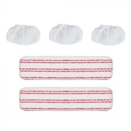 Akcesoria do odkurzaczy - Polti Vaporetto Kit of 2 Cloths and 3 Sockettes PAEU0324 Suitable for Polti Vaporetto models: Pro, Classic, Forever Exclusive, E - miniaturka - grafika 1