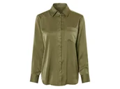 Bluzki damskie - esmara® Koszula satynowa damska (40, Zielony) - miniaturka - grafika 1